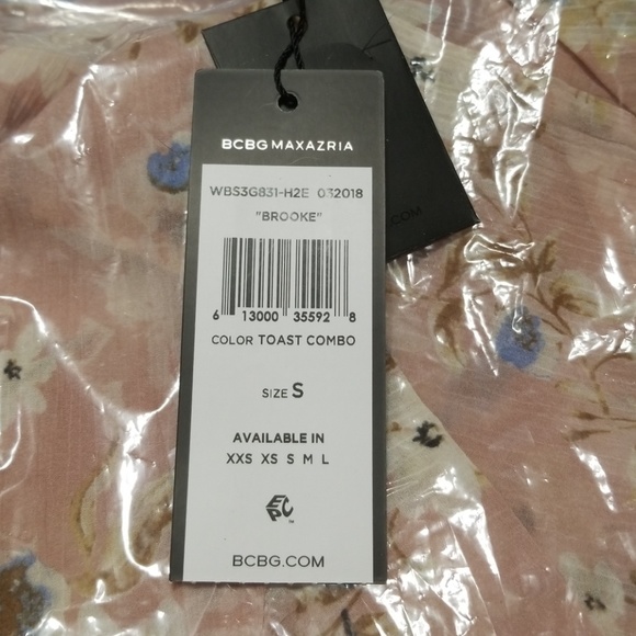 BCBGMaxAzria Brooke Ruffled Wrap Maxi Skirt Print - Picture 4 of 8